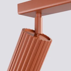 Plafon KARBON 2 ochra czerwona (SL.1637) - Sollux Lighting