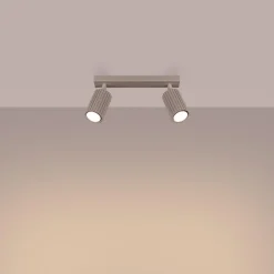 Plafon KARBON 2 taupe (SL.1763) - Sollux Lighting