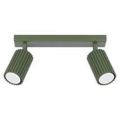 Plafon KARBON 2 zielony oliwkowy (SL.1618) - Sollux Lighting