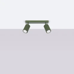 Plafon KARBON 2 zielony oliwkowy (SL.1618) - Sollux Lighting