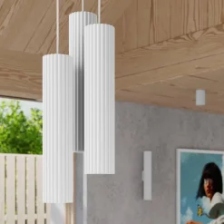 Plafon KARBON 6L biały (SL.1547) - Sollux Lighting