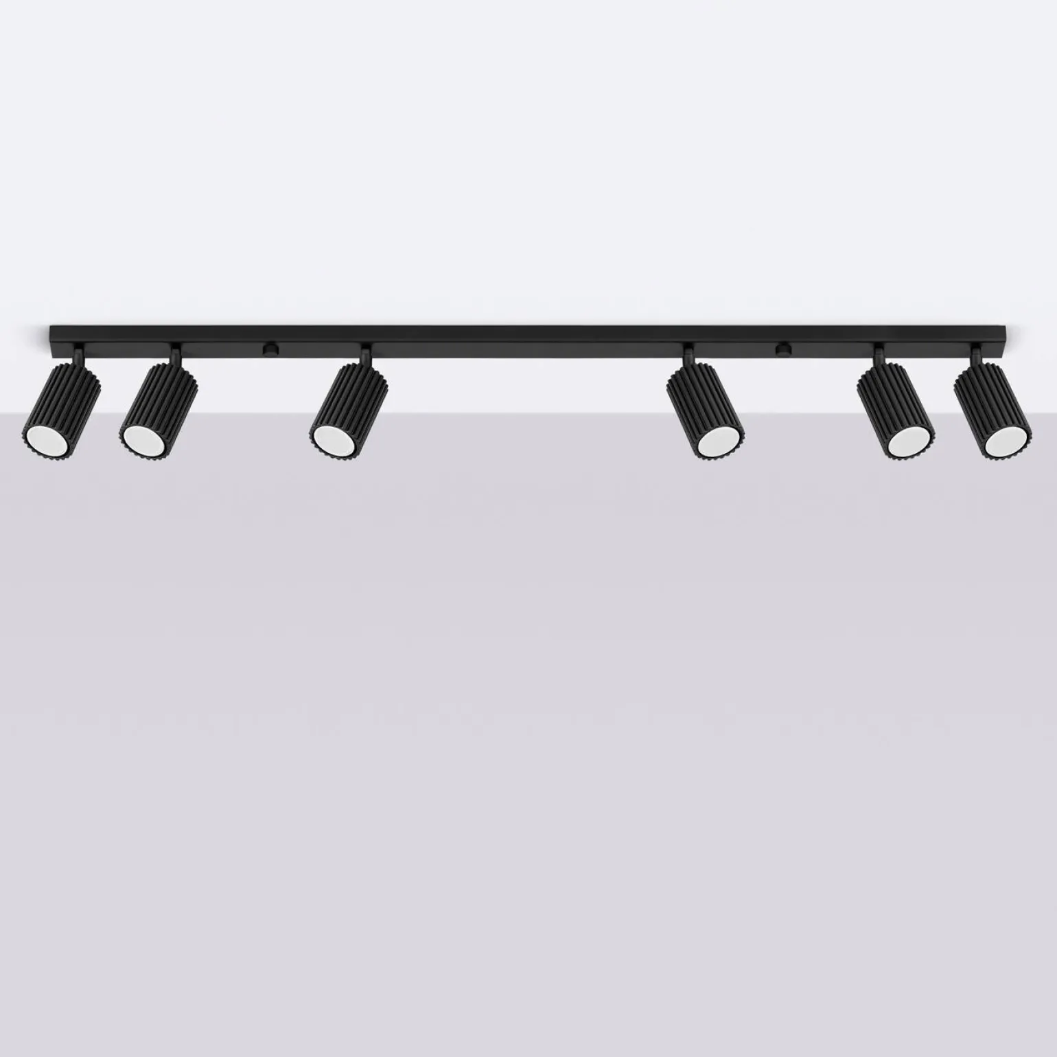 Plafon KARBON 6L czarny (SL.1585) - Sollux Lighting