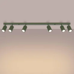 Plafon KARBON 6L zielony oliwkowy (SL.1623) - Sollux Lighting