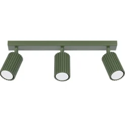 Plafon KARBON 3L zielony oliwkowy (SL.1619) - Sollux Lighting