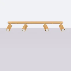 Plafon KARBON 4L złoty (SL.1565) - Sollux Lighting