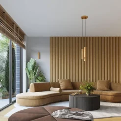 Plafon KARBON 3L złoty (SL.1562) - Sollux Lighting