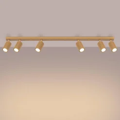 Plafon KARBON 6L złoty (SL.1566) - Sollux Lighting