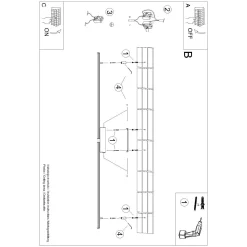 Plafon LAGOM beżowy 4000K (TH.527) - Thoro Lighting