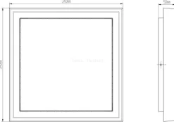 Plafon LED ARNEB 3000K (D348070)