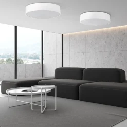 Plafon LIVO WHITE L 4XE27 IP54 (10987) - TK Lighting