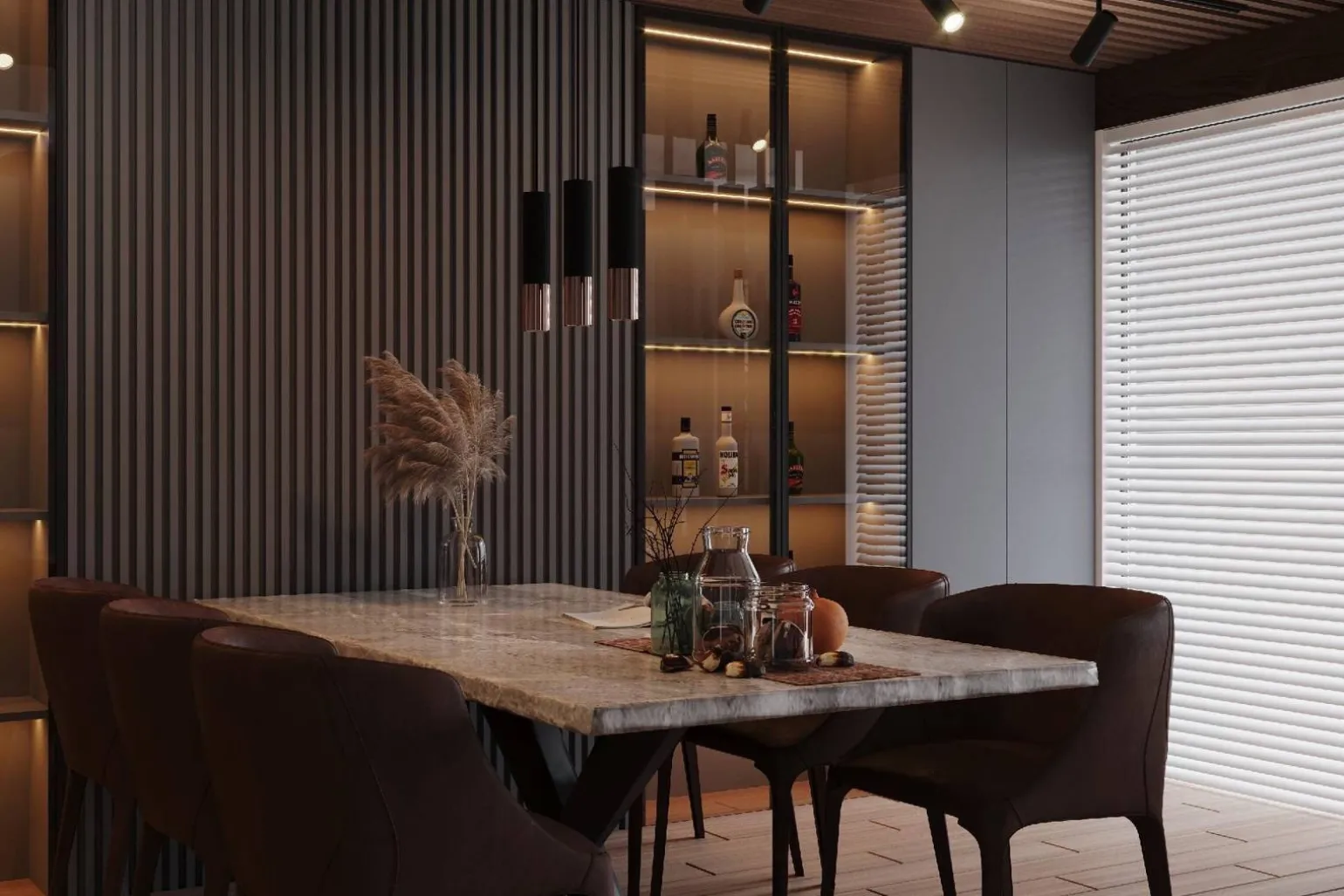 Plafon LOOPEZ czarny/miedź (SL.0945) - Sollux