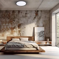 Plafon MAQ 50W 3CCT Czarny (ML0442) - Milagro