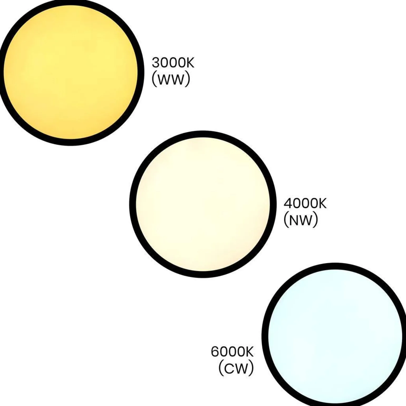 Plafon MAQ 50W 3CCT Czarny (ML0442) - Milagro