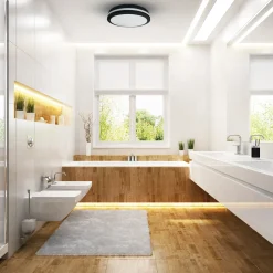 Plafon Marlon 48W 4000K Czarny IP54 (EKP0477) - Eko-Light