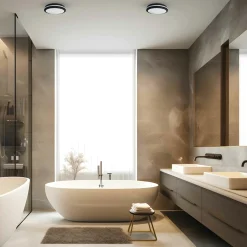 Plafon Marlon 18W 4000K Czarny IP54 (EKP0475) - Eko-Light