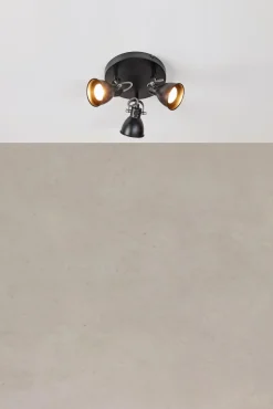 Plafon MION Ceiling 3L Matt Black (108847) Markslojd