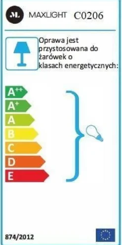 Plafon MONACO ø 60 cm (C0206) - Maxlight