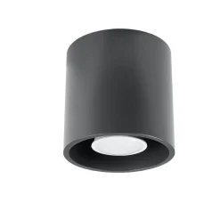 Plafon ORBIS 1 antracyt (SL.0568) - Sollux