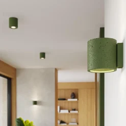 Plafon ORBIS beton zielona oliwka (SL.1841) - Sollux Lighting