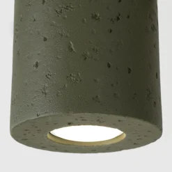 Plafon ORBIS beton zielona oliwka (SL.1841) - Sollux Lighting