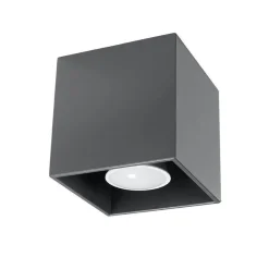 Plafon QUAD 1 antracyt (SL.0567) - Sollux