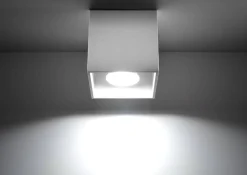 Plafon QUAD 1 biały (SL.0027) - Sollux