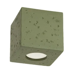 Plafon QUAD beton zielona oliwka (SL.1845) - Sollux Lighting