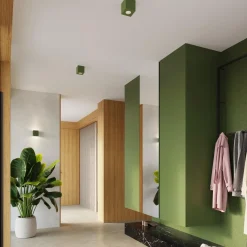 Plafon QUAD beton zielona oliwka (SL.1845) - Sollux Lighting