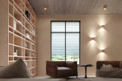 Plafon QUAD naturalne drewno (SL.0493) - Sollux