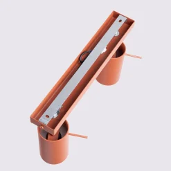 Plafon RING 2 ochra czerwona (SL.1507) - Sollux Lighting