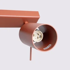 Plafon RING 2 ochra czerwona (SL.1507) - Sollux Lighting