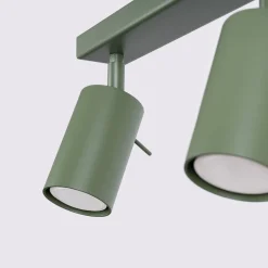 Plafon RING 2 zielony oliwkowy (SL.1501) - Sollux Lighting