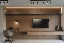 Plafon RING 4L czarny (SL.0332) - Sollux