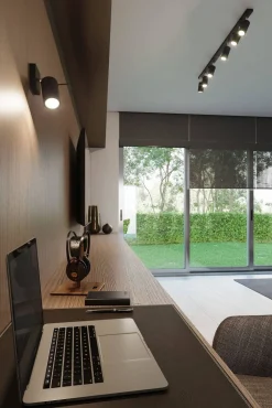 Plafon RING 6L czarny (SL.0334) - Sollux