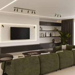 Plafon RING 3L zielony oliwkowy (SL.1502) - Sollux Lighting