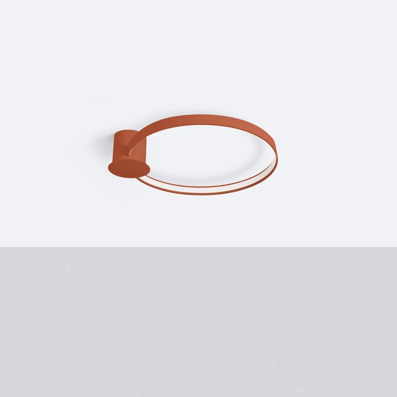 Plafon RIO 55 ochra czerwona LED 3000K (TH.411) - Thoro Lighting