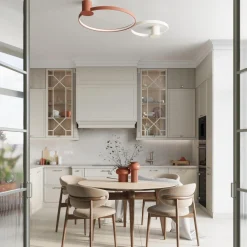 Plafon RIO 55 ochra czerwona LED 3000K (TH.411) - Thoro Lighting