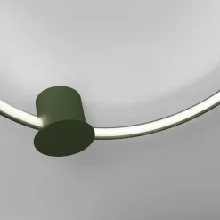 Plafon RIO 78 zielony oliwkowy LED 4000K (TH.393) - Thoro Lighting