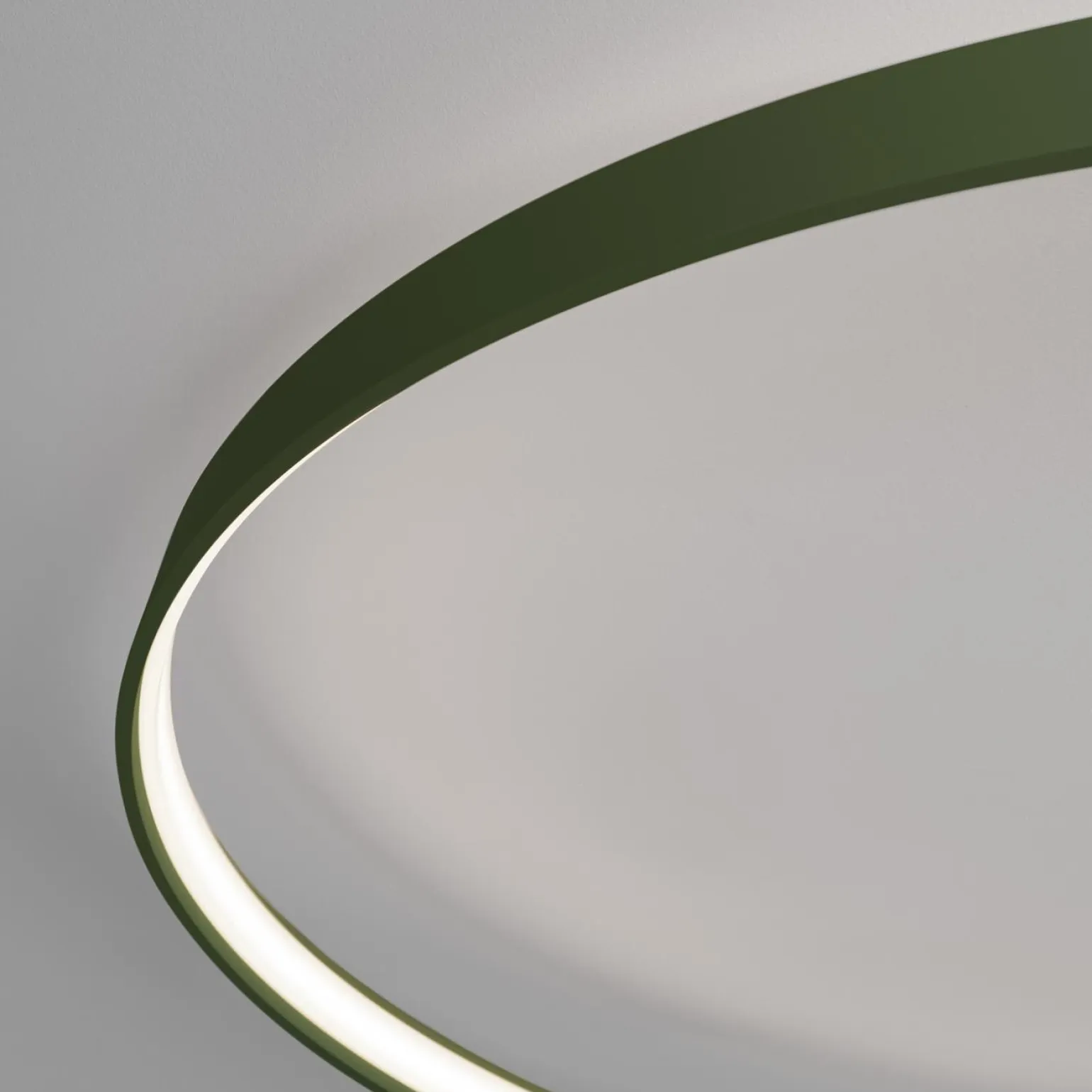 Plafon RIO 78 zielony oliwkowy LED 4000K (TH.393) - Thoro Lighting