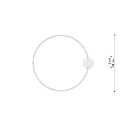 Plafon RIO 78 zielony oliwkowy LED 3000K (TH.390) - Thoro Lighting