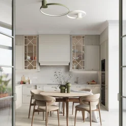 Plafon RIO 55 zielony oliwkowy LED 4000K (TH.392) - Thoro Lighting