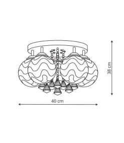Plafon Sada (LP-119/5C) - Light Prestige