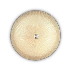 Plafon Shell PL6 kol. bursztynowy (140193) Ideal Lux