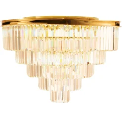 Plafon sufitowy SPLENDORE złoty 80 cm (DN915-80) - Step into Design