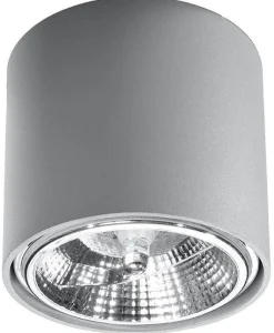 Plafon TIUBE szary (SL.0696) - Sollux