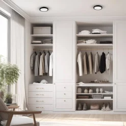 Plafon Vera 12W 4000K Czarny IP65 (EKP0469) - Eko-Light