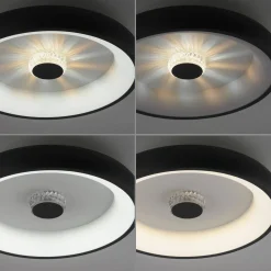 Plafon VERTIGO ceiling light black body (14384-18) - Paul Neuhaus