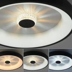 Plafon VERTIGO ceiling light black body (14384-18) - Paul Neuhaus