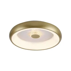 Plafon VERTIGO ceiling light brass matt body (14384-60) - Paul Neuhaus
