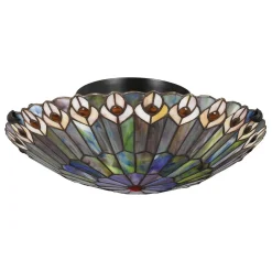 Plafon Watkins - 2 źródła światła - Valiant brąz (QZ-WATKINS-F-VB) - Elstead Lighting